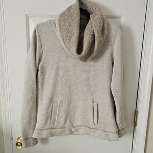 3/$18 J. Crew Taupe Cowl Neck Sweater